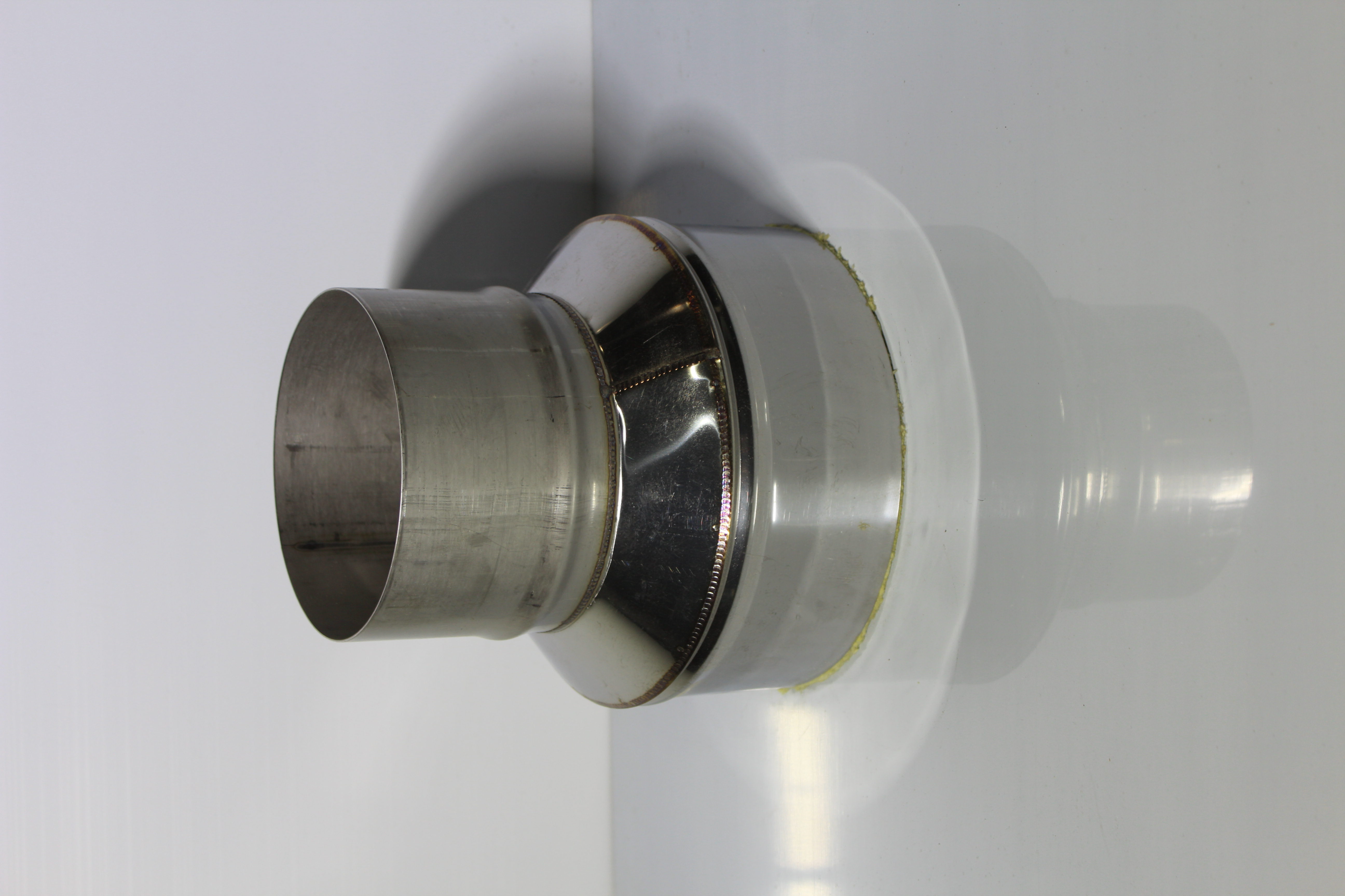 Заглушка конус Ø 120/Ø190 AISI 201 0.5мм